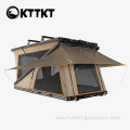 85kg khaki outdoor camping large car roof tent